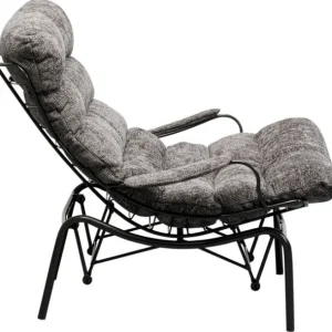 New KARE Design Armchair + Stool Vienna Swing Grey