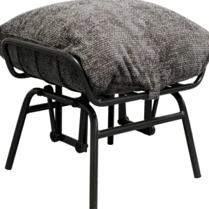 New KARE Design Armchair + Stool Vienna Swing Grey