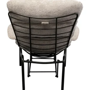 Outlet KARE Design Armchair + Stool Vienna Swing Beige