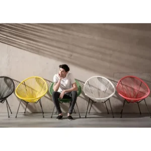 Best KARE Design Armchair Acapulco Cherry