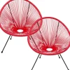 Sale KARE Design Armchair Acapulco Cherry 2/Set