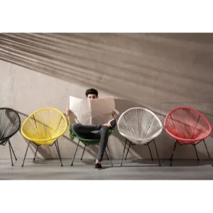 Hot KARE Design Armchair Acapulco Mono Black