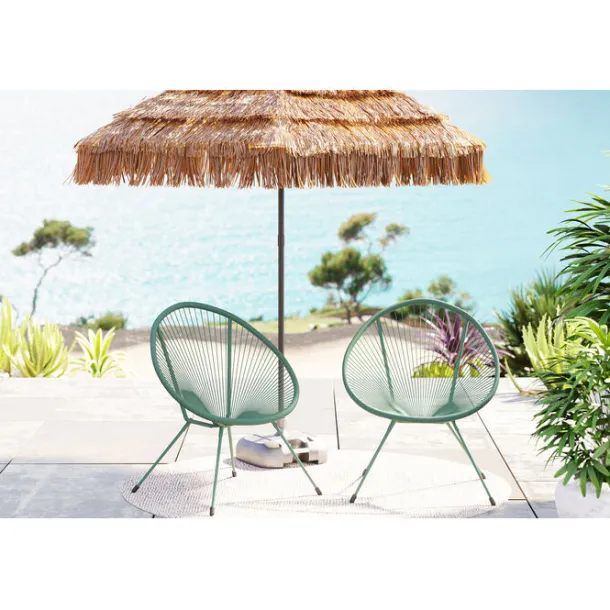 armchair_acapulco_mono_gr_1-1.webp Sale KARE Design Armchair Acapulco Mono Green 2/Set