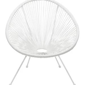Outlet KARE Design Armchair Acapulco Mono White