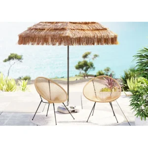 Sale KARE Design Armchair Acapulco Nature 2/Set
