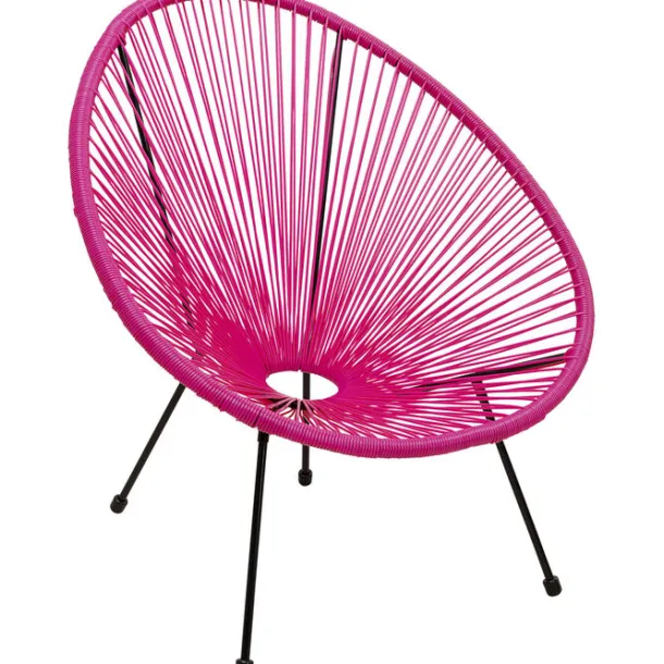armchair_acapulco_pink_1.webp Online KARE Design Armchair Acapulco Pink