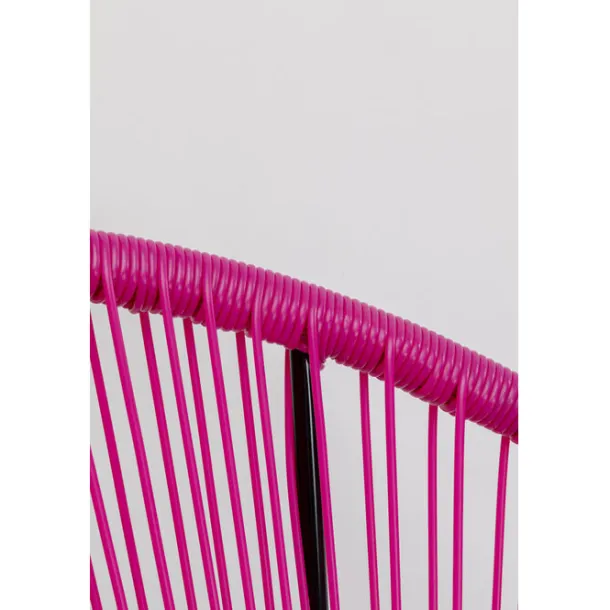 armchair_acapulco_pink_4.webp Online KARE Design Armchair Acapulco Pink