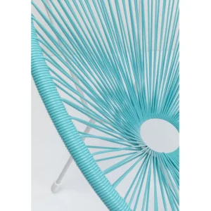 Outlet KARE Design Armchair Acapulco Turquoise 2/Set