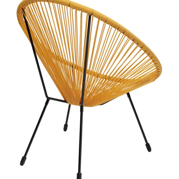 armchair_acapulco_yellow_3.webp Best KARE Design Armchair Acapulco Yellow