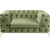 Online KARE Design Armchair Bellissima Velvet Green 120cm