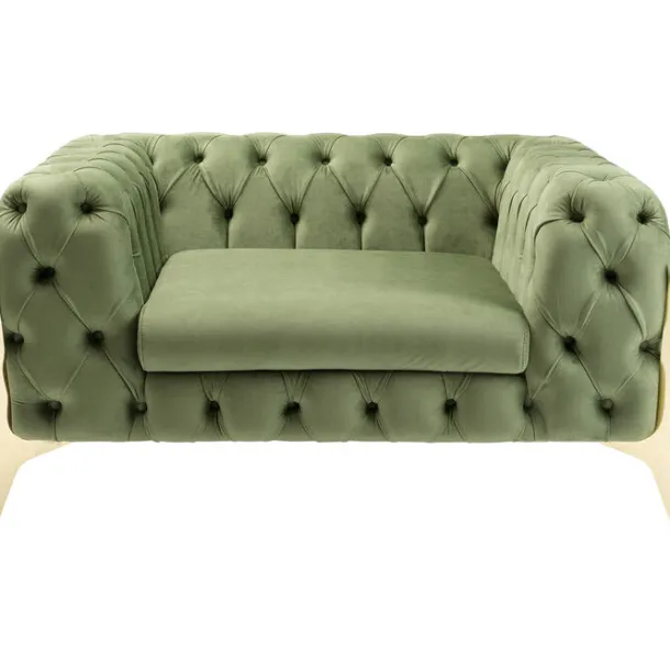 armchair_bellissima_velve_0.webp Online KARE Design Armchair Bellissima Velvet Green 120cm