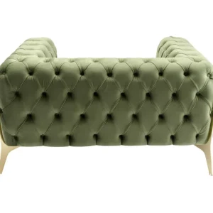 Online KARE Design Armchair Bellissima Velvet Green 120cm