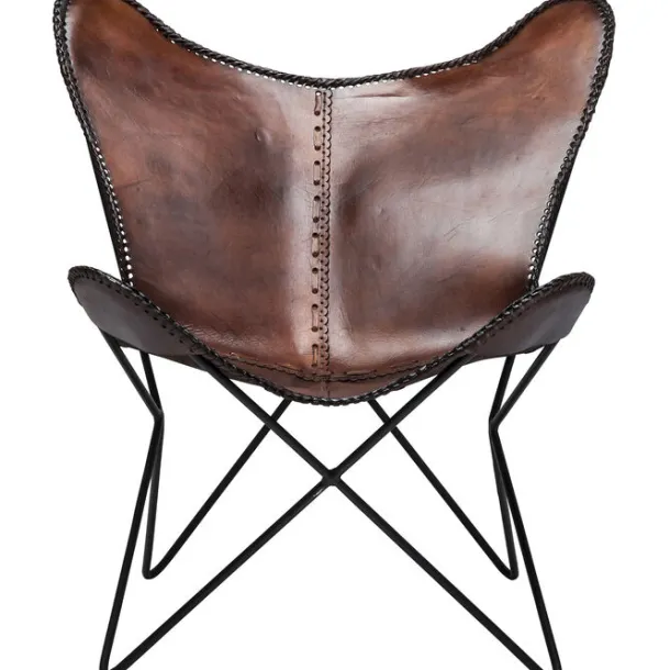 armchair_butterfly_brown__0.webp Sale KARE Design Armchair Butterfly Brown Econo