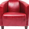 New KARE Design Armchair Cigar Lounge Red