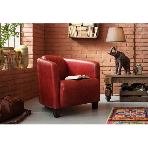 armchair_cigar_lounge_red_1.webp New KARE Design Armchair Cigar Lounge Red