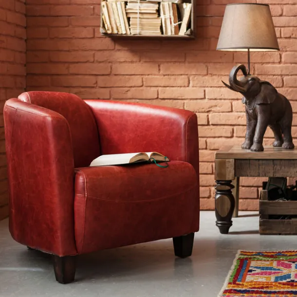 armchair_cigar_lounge_red_2.webp New KARE Design Armchair Cigar Lounge Red