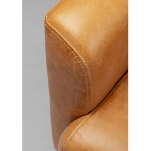 Fashion KARE Design Armchair Cigar Lounge Smart Leather Light Brown