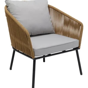Fashion KARE Design Armchair Elba Nature