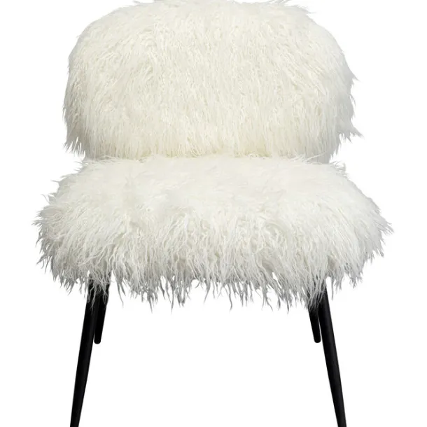 armchair_hairy_white_0.webp Fashion KARE Design Armchair Hairy White