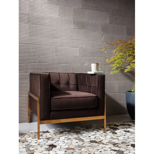 armchair_loft_brown_3.webp New KARE Design Armchair Loft Brown