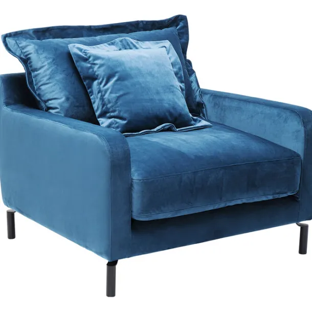 armchair_lullaby_bluegree_5.webp Hot KARE Design Armchair Lullaby Bluegreen