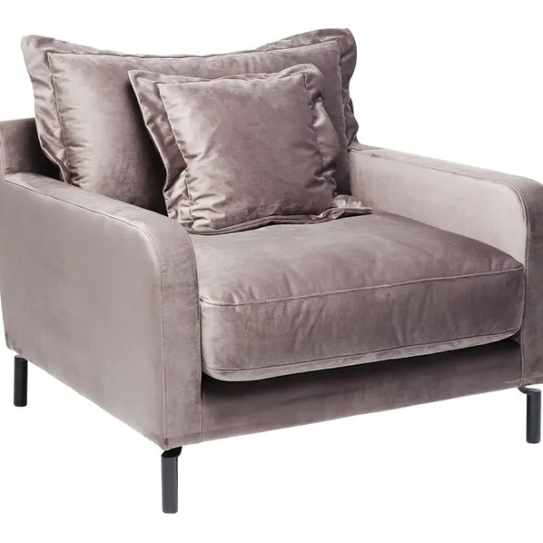 armchair_lullaby_taupe_4.webp Outlet KARE Design Armchair Lullaby Taupe
