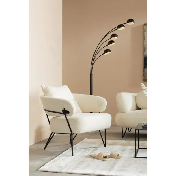 armchair_peppo_white_1.webp Clearance KARE Design Armchair Peppo White