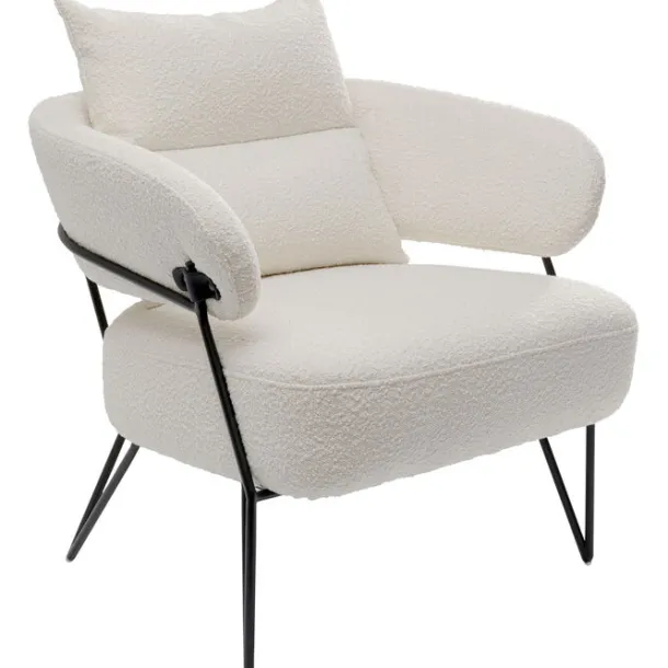 armchair_peppo_white_4.webp Clearance KARE Design Armchair Peppo White