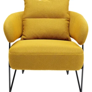 Discount KARE Design Armchair Peppo Yellow