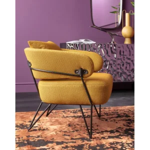 Discount KARE Design Armchair Peppo Yellow