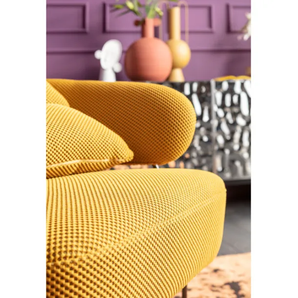 armchair_peppo_yellow_3.webp Discount KARE Design Armchair Peppo Yellow
