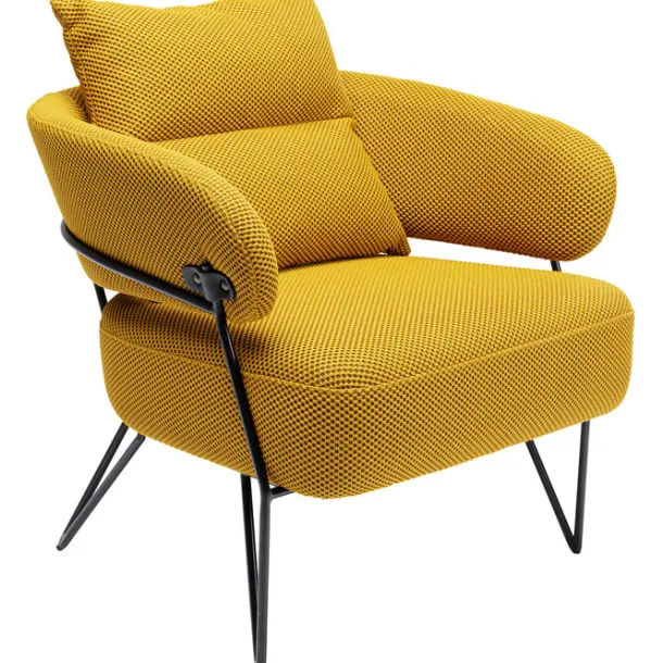 armchair_peppo_yellow_4.webp Discount KARE Design Armchair Peppo Yellow