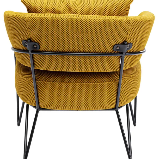 armchair_peppo_yellow_6.webp Discount KARE Design Armchair Peppo Yellow