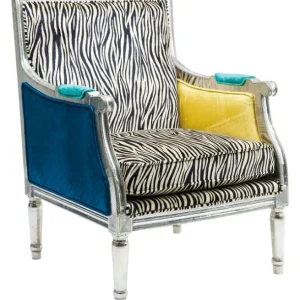 Clearance KARE Design Armchair Regency Zebra