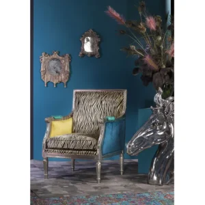 Clearance KARE Design Armchair Regency Zebra