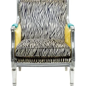 Clearance KARE Design Armchair Regency Zebra