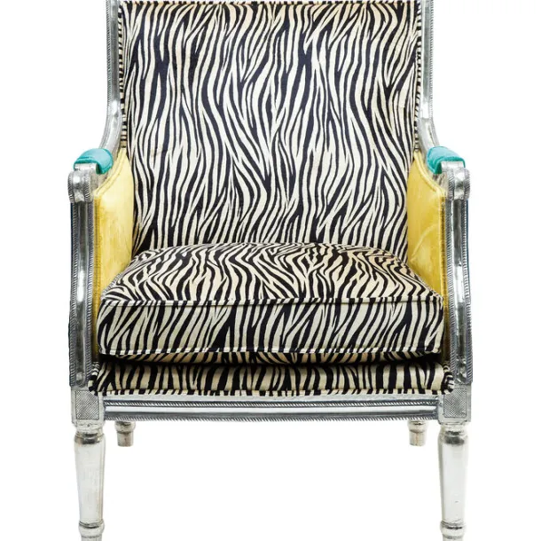 armchair_regency_zebra_3.webp Clearance KARE Design Armchair Regency Zebra