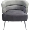 Hot KARE Design Armchair Sandwich Grey