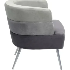 Hot KARE Design Armchair Sandwich Grey