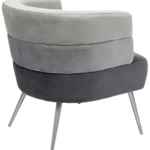 Hot KARE Design Armchair Sandwich Grey