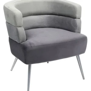 Hot KARE Design Armchair Sandwich Grey