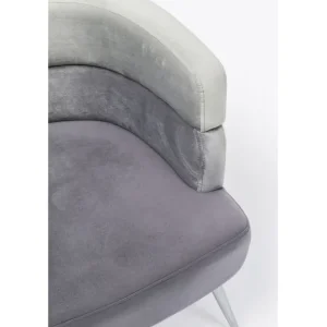 Hot KARE Design Armchair Sandwich Grey