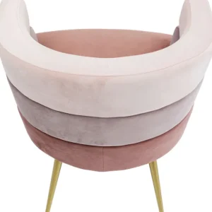 New KARE Design Armchair Sandwich Mauve