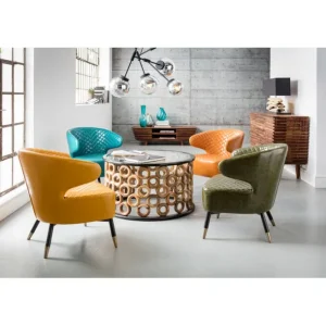 Outlet KARE Design Armchair Session Green