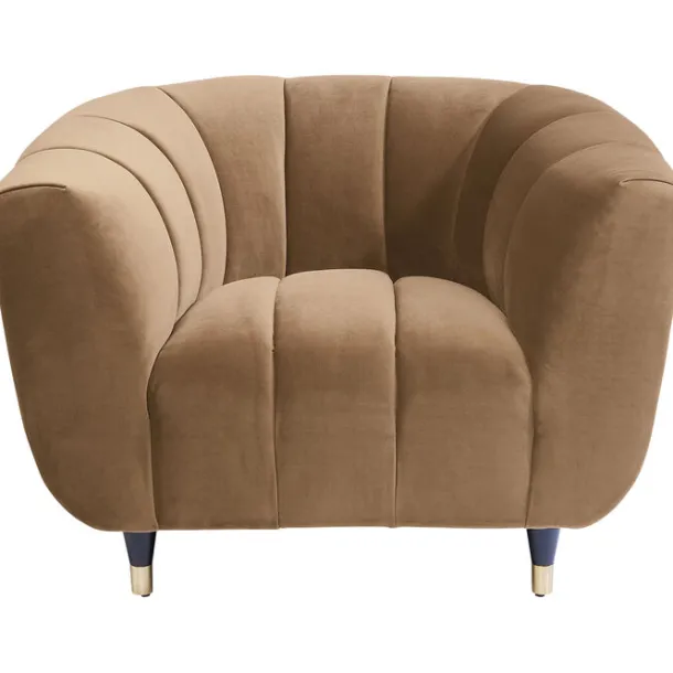 armchair_spectra_velvet_b_0.webp Clearance KARE Design Armchair Spectra Velvet Brown