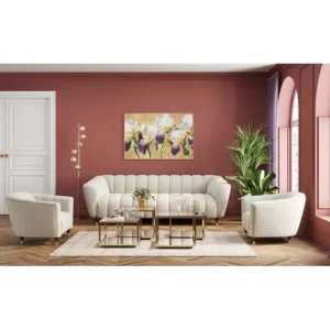 Best KARE Design Armchair Spectra White