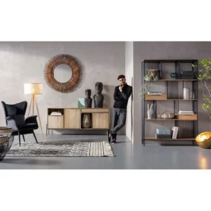 Outlet KARE Design Armchair Tudor Velvet Black