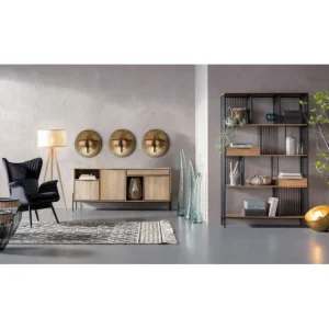Outlet KARE Design Armchair Tudor Velvet Black