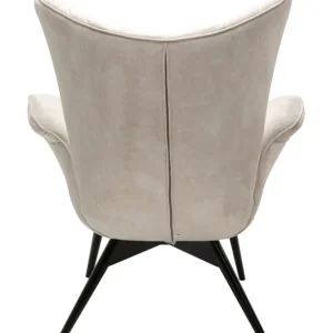 Online KARE Design Armchair Tudor Velvet Creme