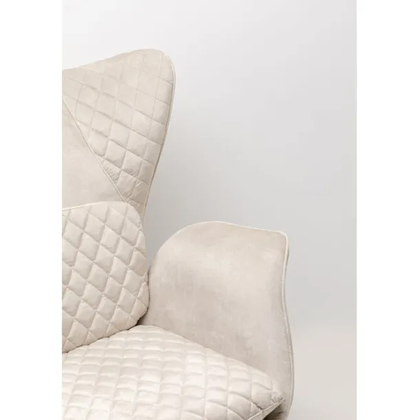 armchair_tudor_velvet_cre_5.webp Online KARE Design Armchair Tudor Velvet Creme